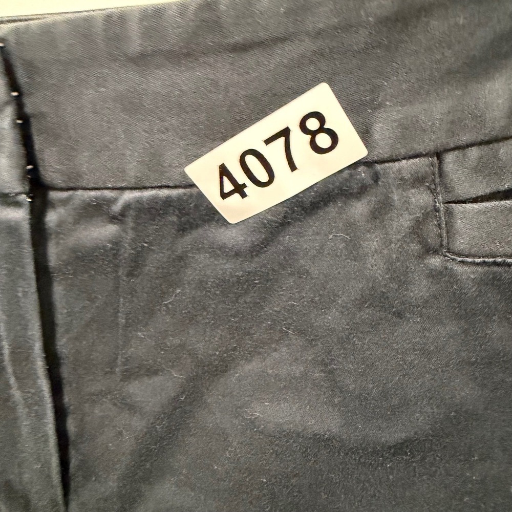 Lafayette 148 New York Womens Navy Blue Cotton Stretch Trousers Size 10 - Picture 11 of 11